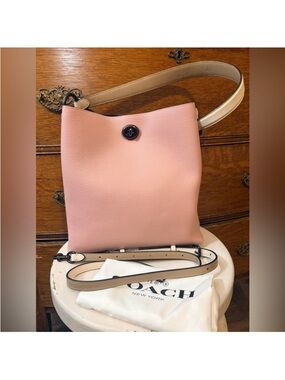 Coach Willow Bucket Bag in Colorblock